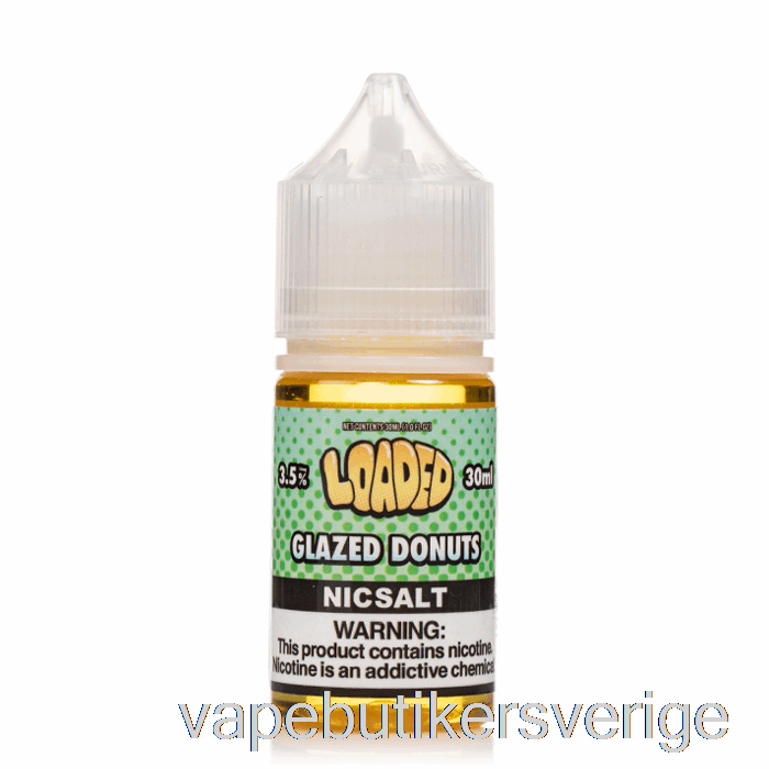 Vape Sverige Glaserad Munk - Laddade Salter - Hänsynslösa ångor - 30ml 35mg